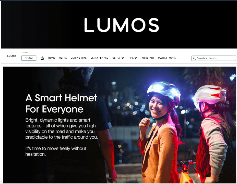 Lumos Amazon Storefront