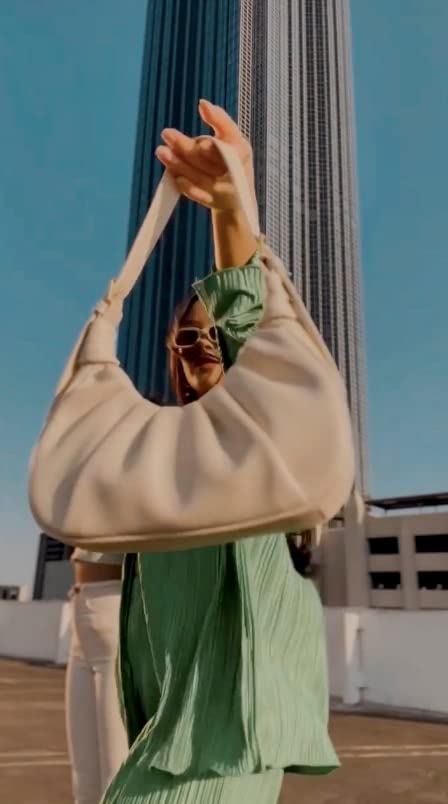 As part of the advertising strategy, Petite Simone engages with influencers who showcases the bags.