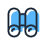 icon: binoculars