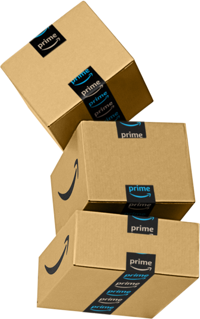 3つのAmazonボックス