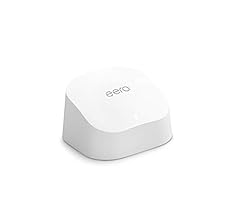 Amazon eero 6 mesh wifi extender - Add up to 1,500 sq. ft. of Wi-Fi 6 coverage to your existing eero mesh wifi network