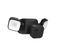 Blink Outdoor 4 Floodlight Camera (newest model), Wire-free smart security camera, 700 lumens, two-year battery life, HD li…