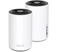 TP-Link Deco AXE5400 Tri-Band WiFi 6E Mesh System(Deco XE75 Pro) - 2.5G WAN/LAN Port, Covers up to 5500 Sq.Ft, Replaces WiF…
