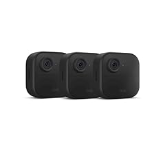 Blink Outdoor 4 (newest model), Wireless smart security camera, two-year battery, 1080p HD day and infrared night live view…