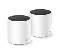 TP-Link 𝐃𝐞𝐜𝐨 X55 AX3000 WiFi 6 Mesh System - Covers up to 4500 Sq.Ft, Replaces Wireless Router and Extender, 3 Gigabit …