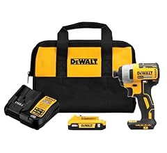 DEWALT 20V MAX Impact Driver, 1/4 Inch, Battery and Charger Included (DCF787D1)