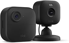 Blink Outdoor 4 + Blink Mini 2 — Smart security cameras, two-way talk, HD live view, motion detection, set up in minutes, Works with Alexa — 1 camera system + Mini 2 (Black)