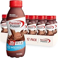 Premier Protein Shake, Chocolate, 30g Protein 1g Sugar 24 Vitamins Minerals Nutrients to Support Immune Health, 11.5 fl...
