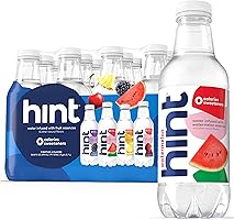 Hint Fruit-Infused Bottled Water, Best Sellers Variety Pack - Sugar Free Flavored Water with Zero Calories, Natural...